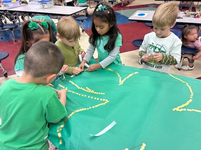 Grizzlies celebrating St. Patrick's Day!