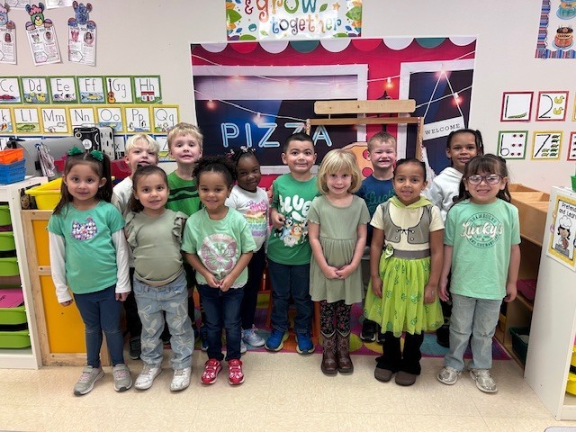 Grizzlies celebrating St. Patrick's Day!