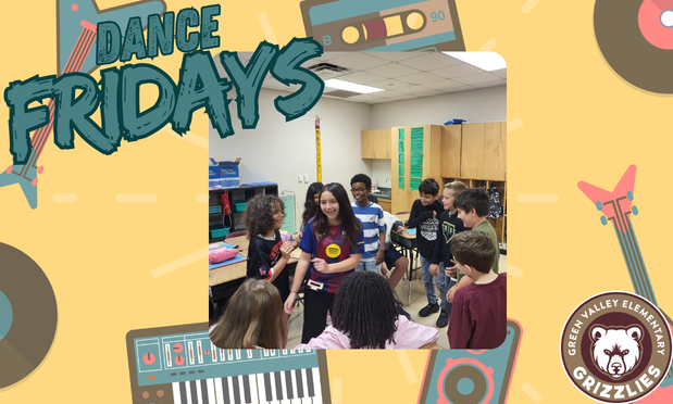 Grizzlies enjoying dance Fridays!