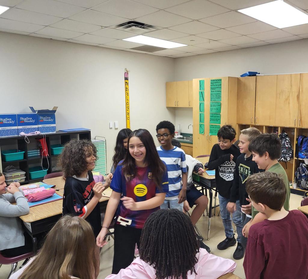 Grizzlies enjoying dance Fridays!