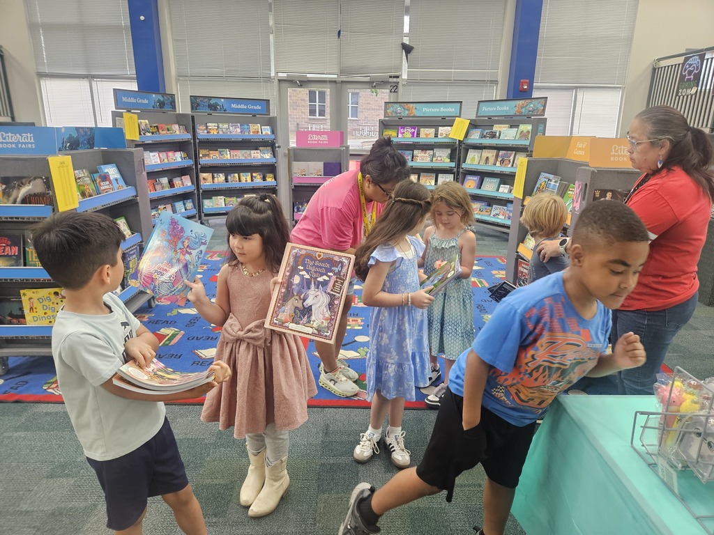 Spring Book Fair is in full swing!