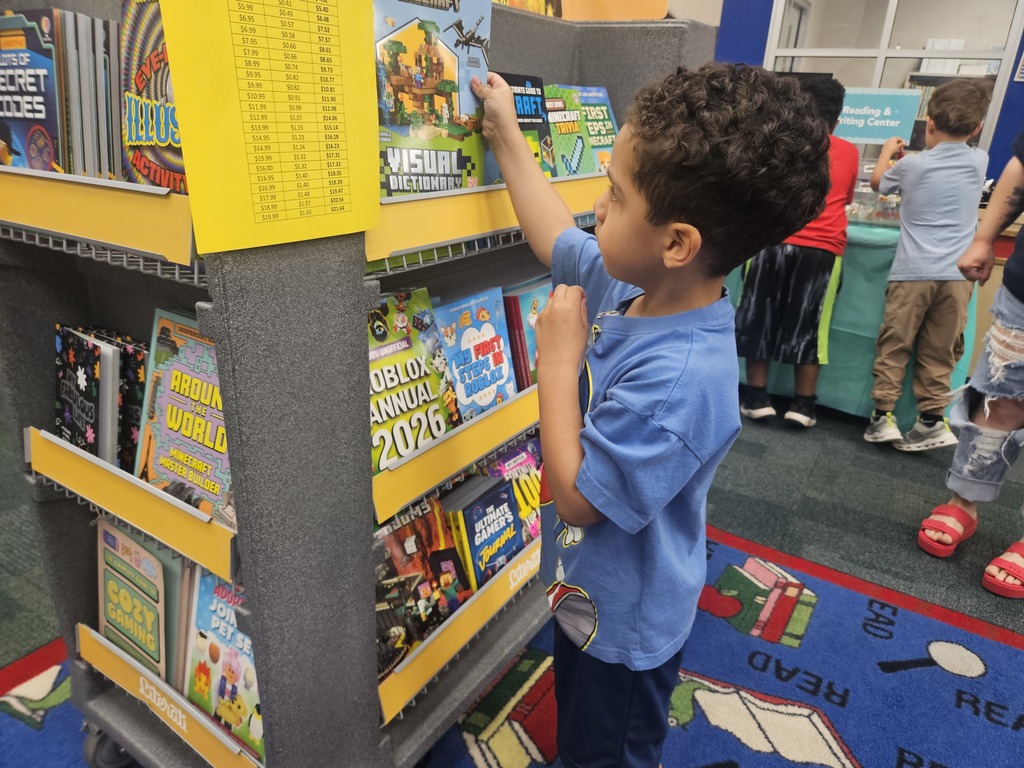 Spring Book Fair is in full swing!