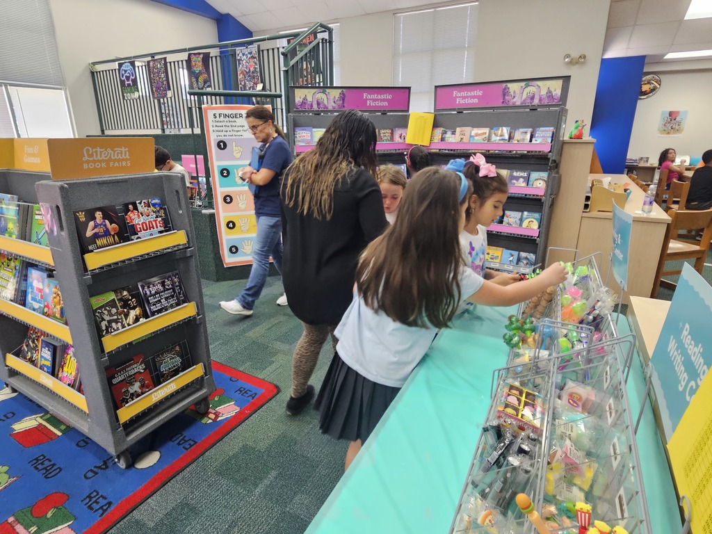 Spring Book Fair is in full swing!