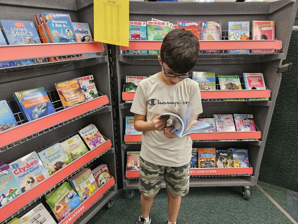 Spring Book Fair is in full swing!