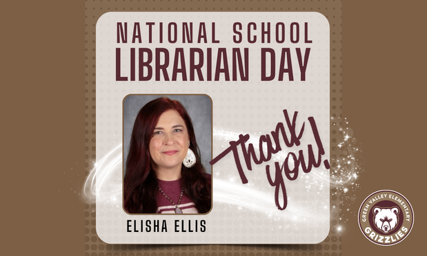 Our amazing librarian, Ms. Ellis!