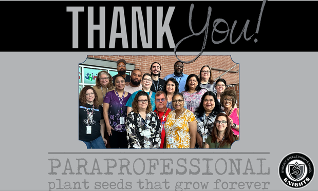 Thank you paraprofessionals
