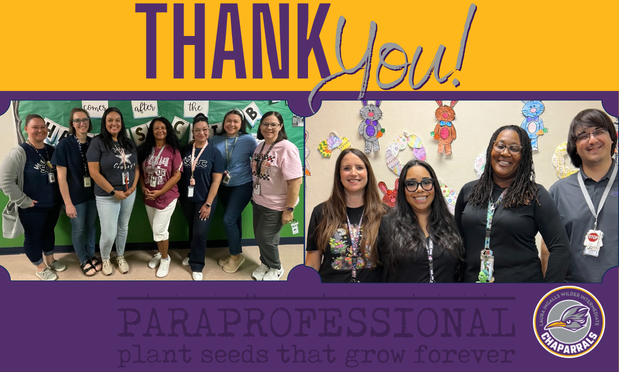 Paraprofessionals posing for picture