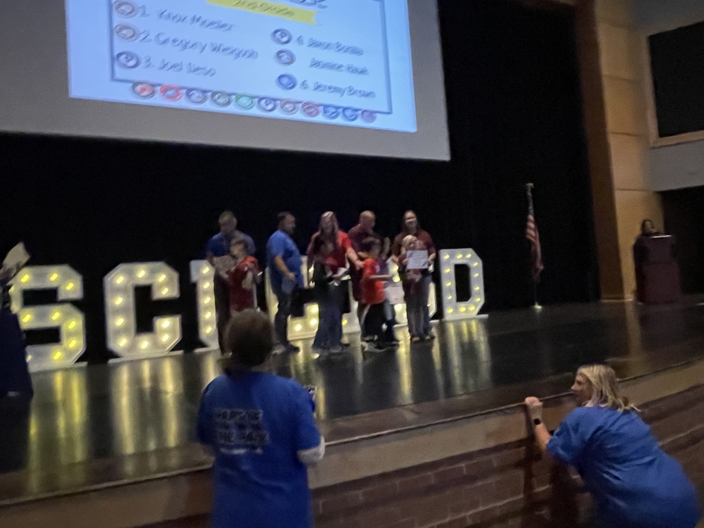 UIL Scholars receiving their awards at the UIL Meet this past Saturday.
