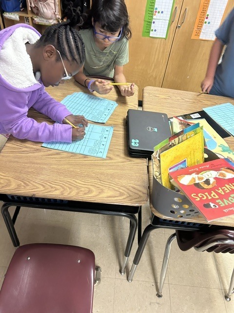 3rd graders discovering mystery genres