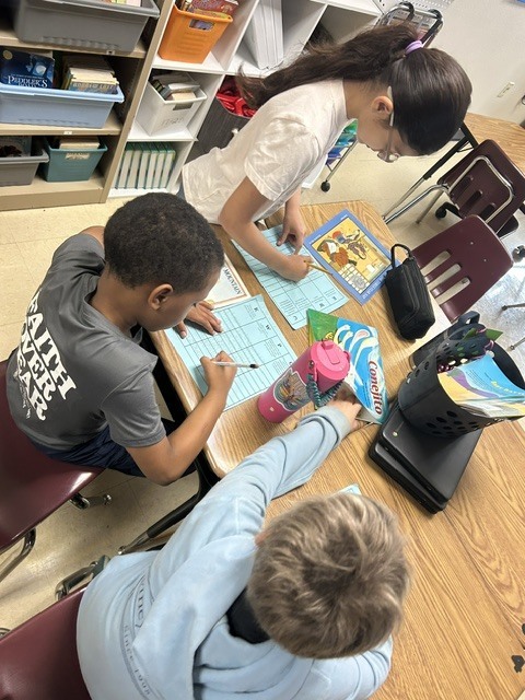 3rd graders discovering mystery genres