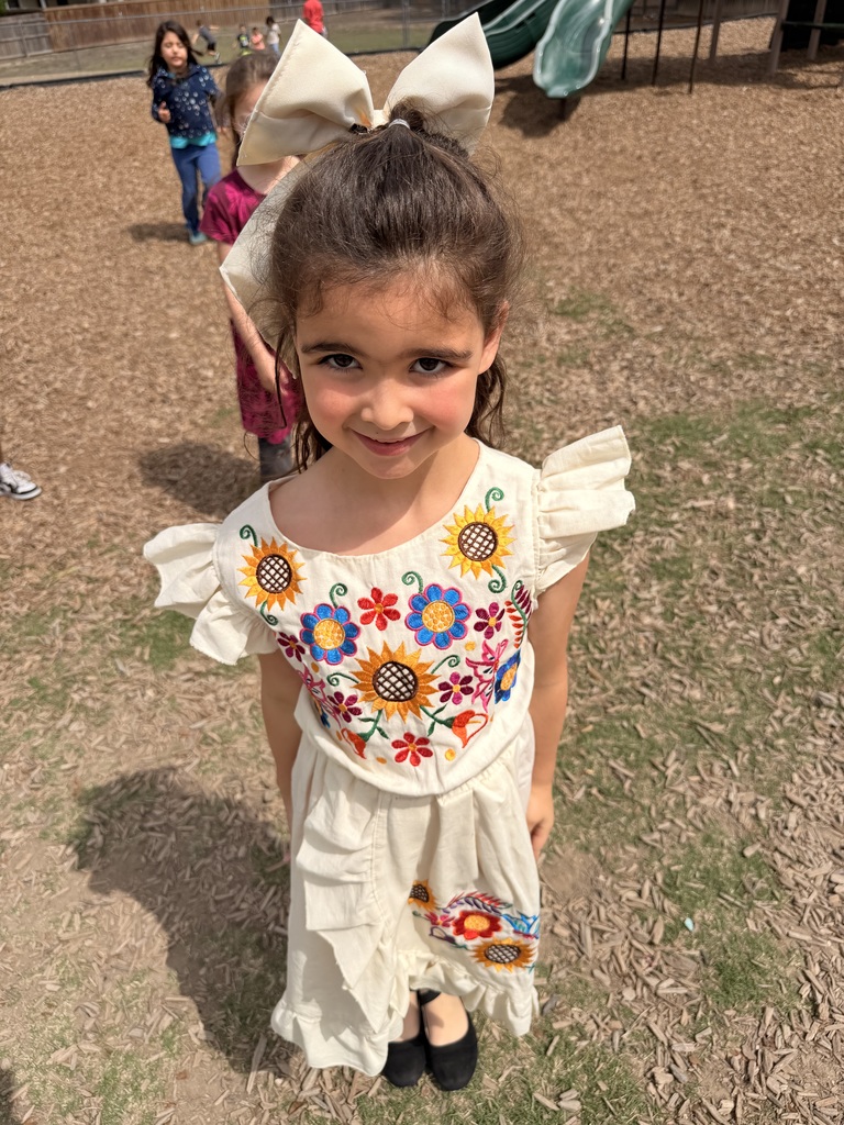 Dressing up for Fiesta!