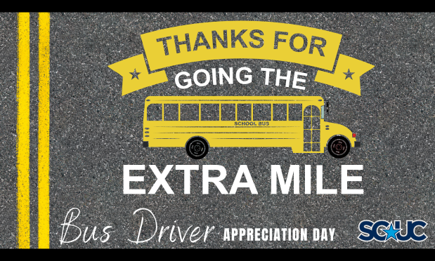 Bus Driver appreciation flyer