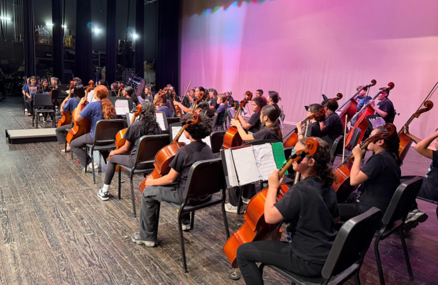 picture of Jordan orchestra performing on stage