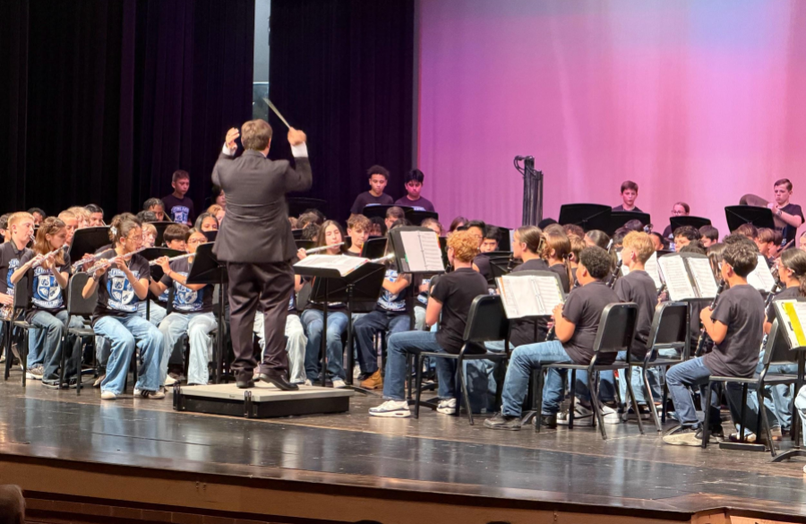 picture of Jordan band performing on stage