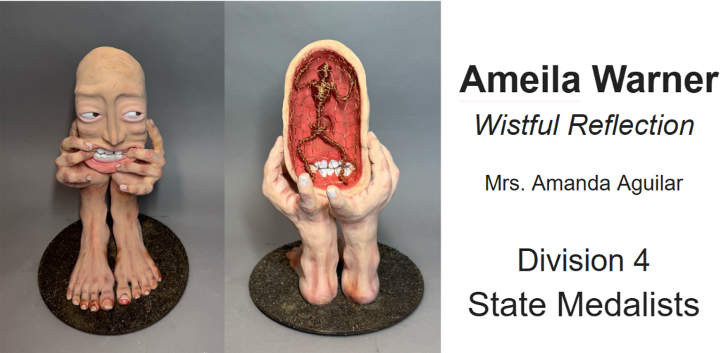 wistful reflection art project