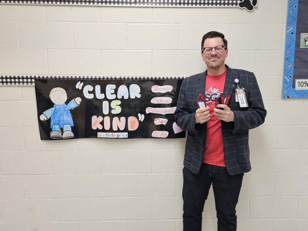 Celebrating Mr. Piles on Principal Appreciation Day