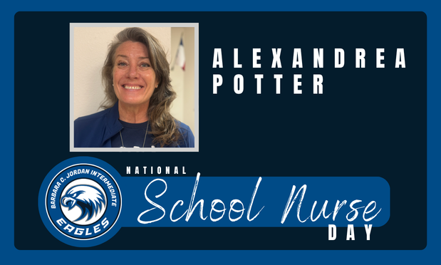 picture of Nurse Potter on National School Nurse Day