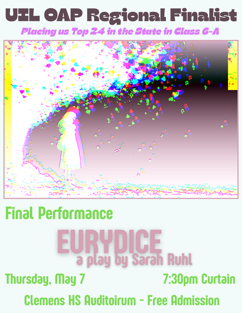 OAP Thursday May 7 @ 7:30pm