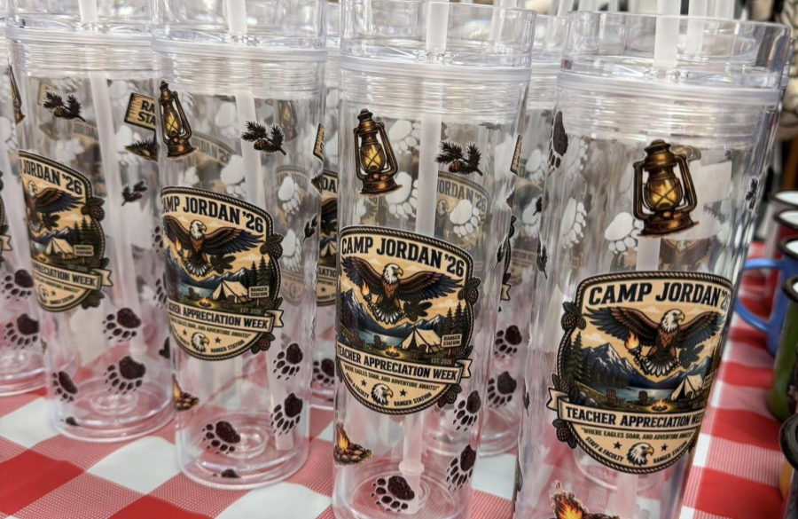 picture of special Jordan cups for teacher appreciation week