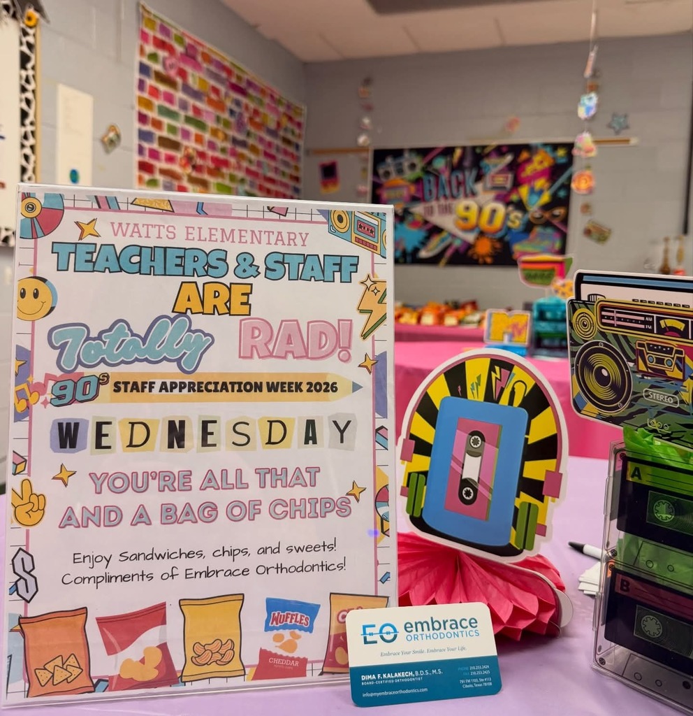 90's Theme Teacher and Staff Appreciation Week