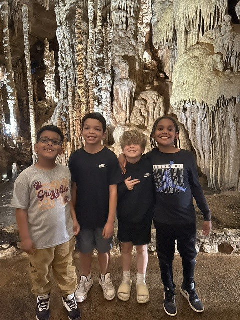 3rd grade field trip to Natural Bridge Caverns