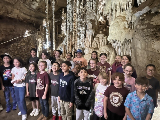 3rd grade field trip to Natural Bridge Caverns