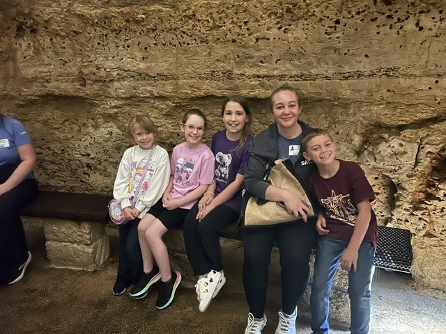 3rd grade field trip to Natural Bridge Caverns