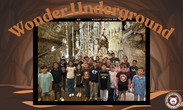 3rd grade field trip to Natural Bridge Caverns