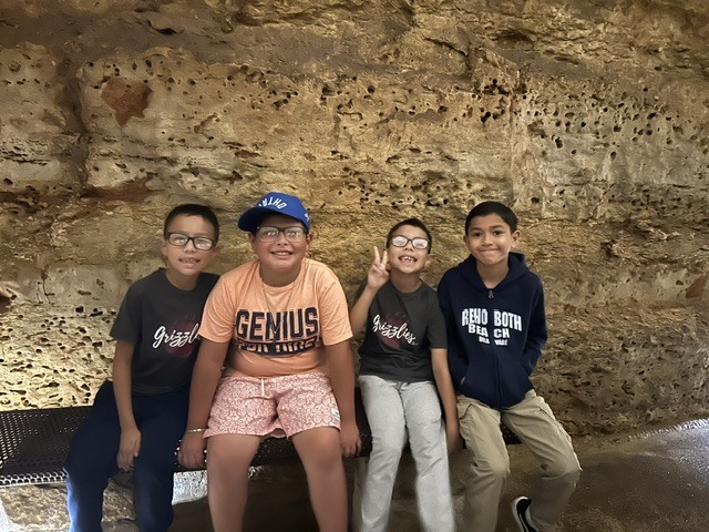 3rd grade field trip to Natural Bridge Caverns