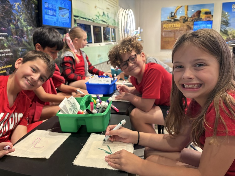 3rd grade students at GT field trip