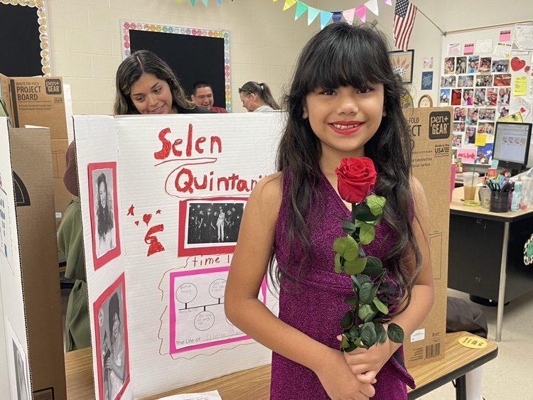 students at wax museum