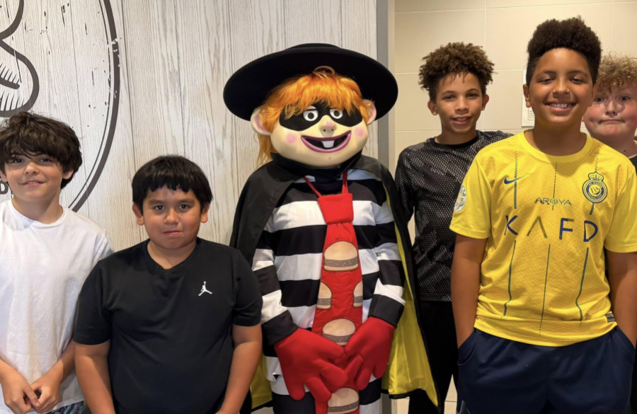 picture of students at McTeacher Night