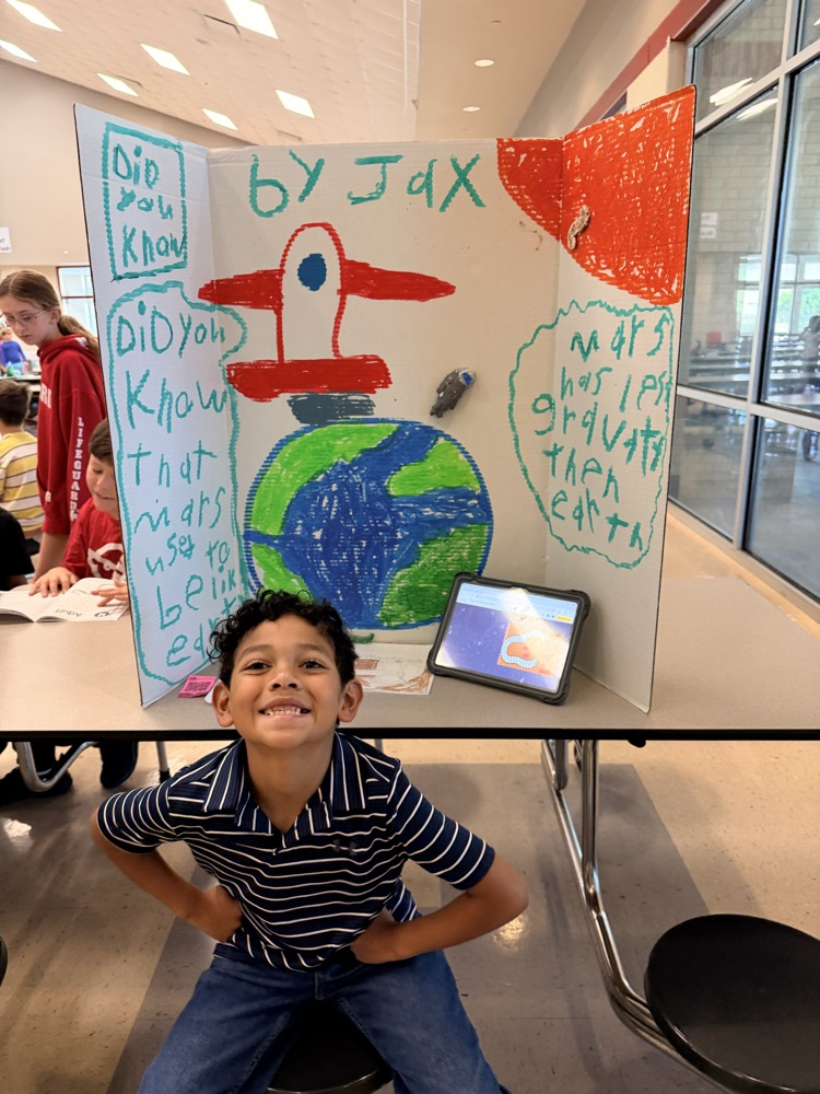 students at GT showcase