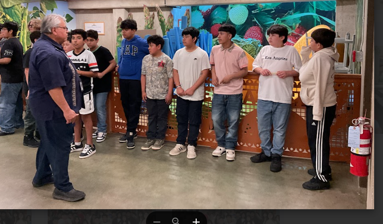 DL boys stainding in the witte museum