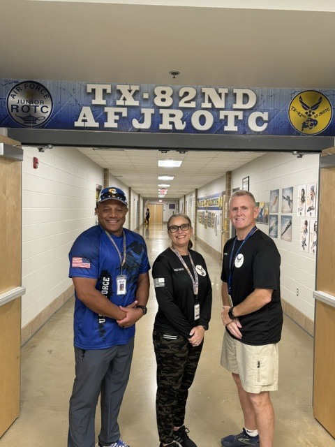 ROTC instructors at Clemens