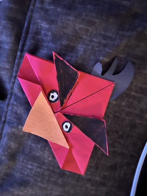 angry red bird oragami 