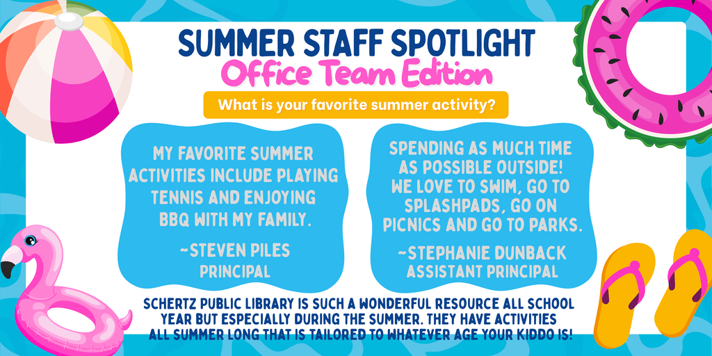 Office Team Summer Staff Spotlight