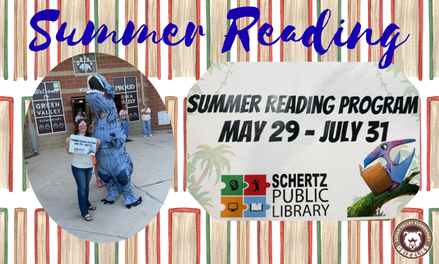 Summer Reading Program available at Schertz Public Library