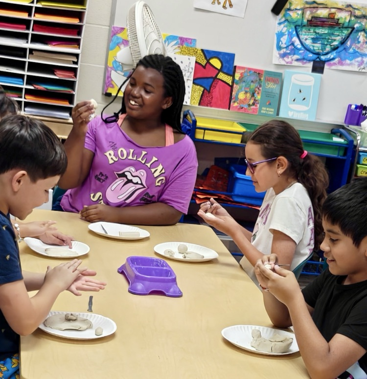 Clay sculptures in art