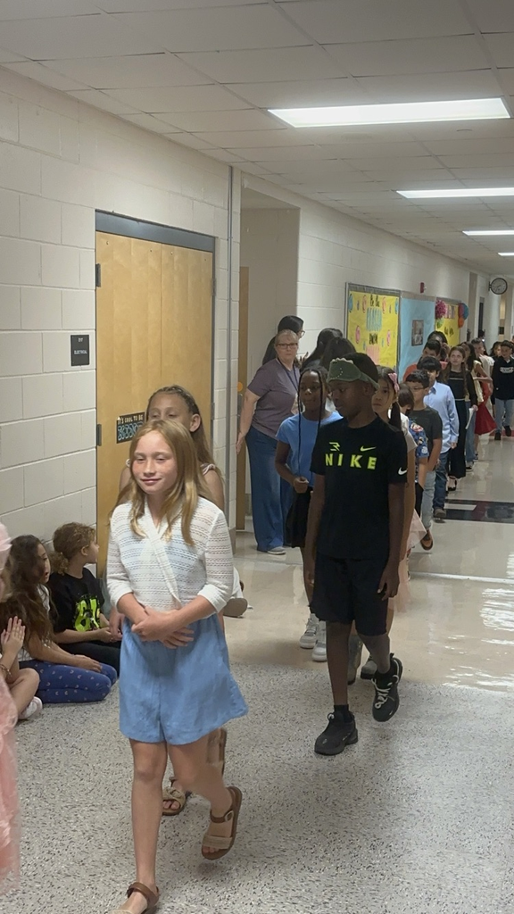 students in parade