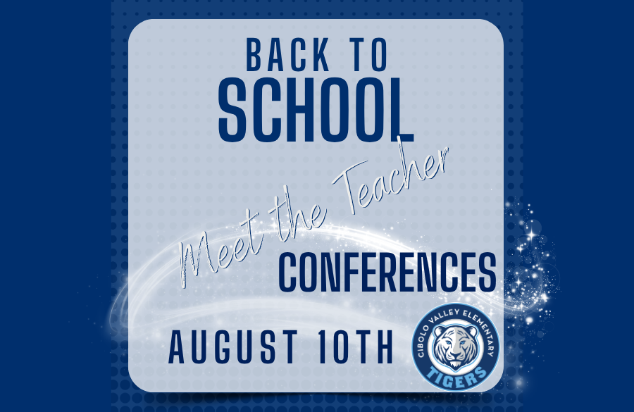 Back to School Conferences on August 10th.