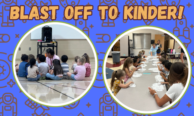Our newest grizzlies blasting off to learning!