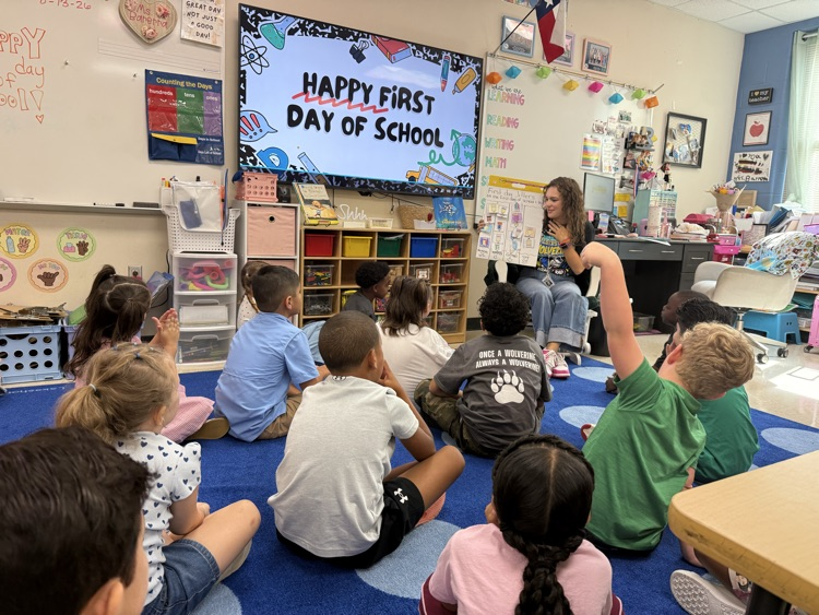 First Graders Learning!