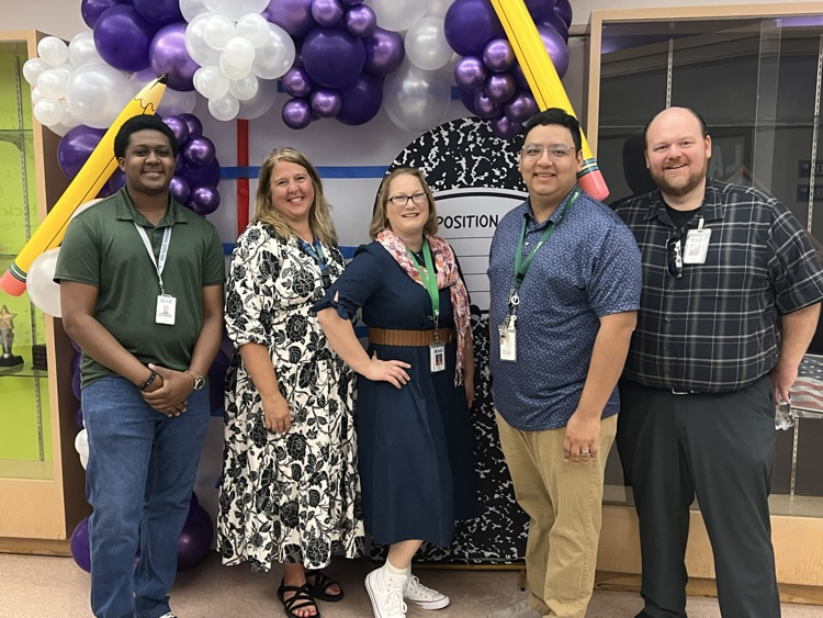 fine arts teachers posing