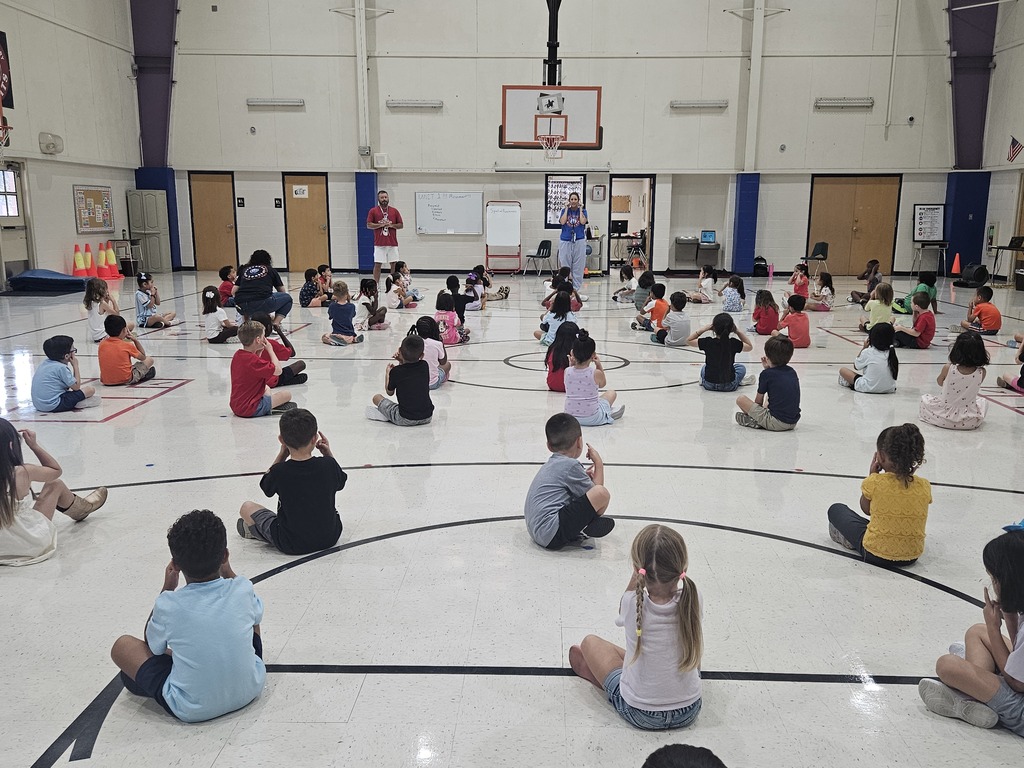 Wildcats are learning PE routines