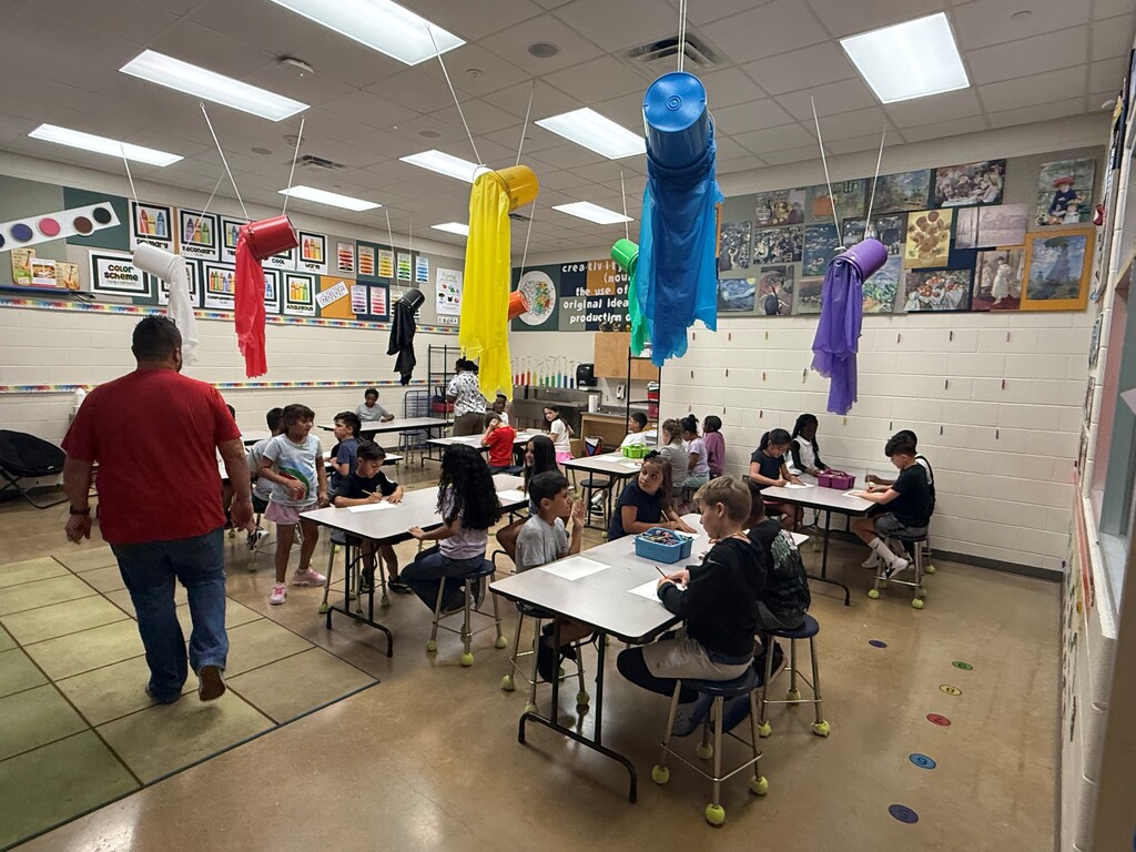 Students in Art