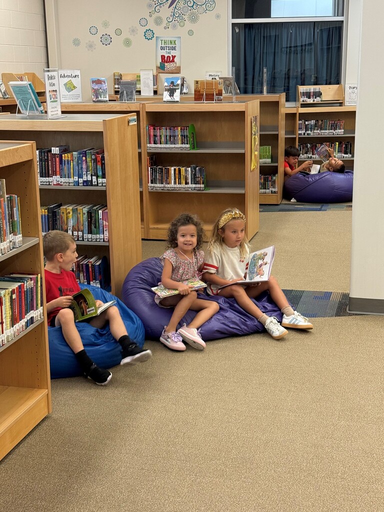 Students in Library