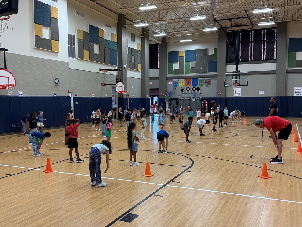 Students in Gym