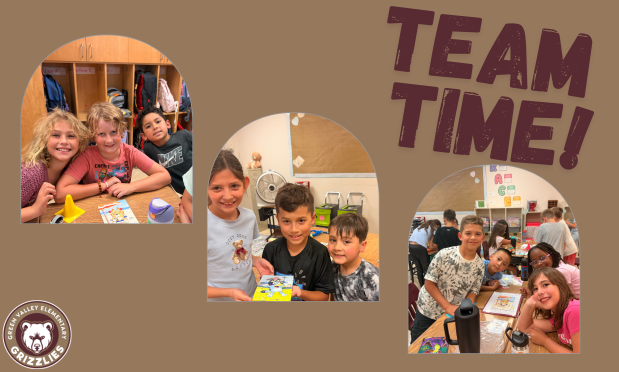 Green Valley 3rd graders learning to work as a team!