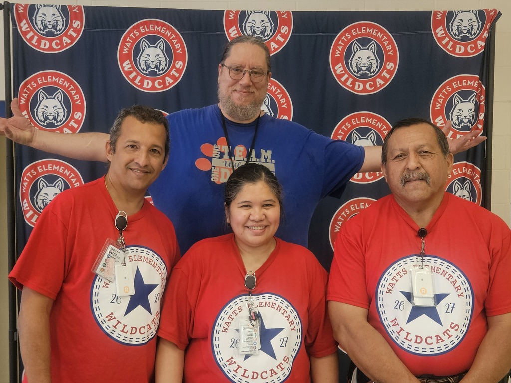 2026-2027 Watts Elementary Custodial Team